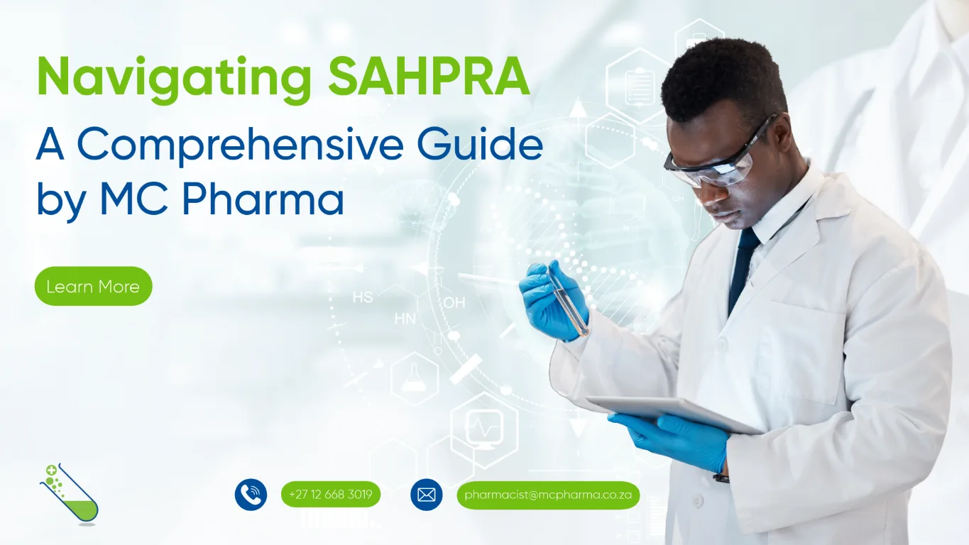 Navigating SAHPRA: A Comprehensive Guide by MC Pharma